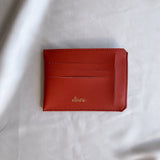 Immaculate Vegan - Alénore Jasmin Vegan Apple Leather Compact Wallet | Terracotta