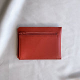 Immaculate Vegan - Alénore Jasmin Vegan Apple Leather Compact Wallet | Terracotta