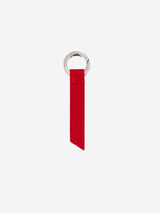 Immaculate Vegan - Alénore Ribbon Vegan Apple Leather Key Ring | Red & Nude