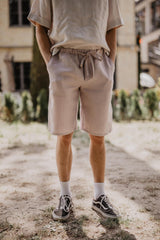 Immaculate Vegan - AmourLinen Classic linen shorts HERMES