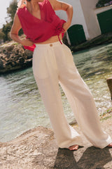 Immaculate Vegan - AmourLinen Lydia classic linen pants