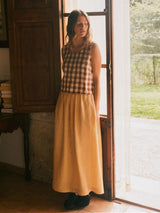 Immaculate Vegan - AmourLinen Mona long linen skirt