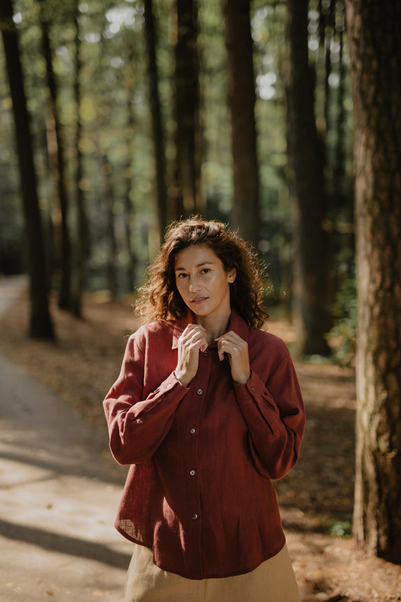 AmourLinen Odense Casual Linen Shirt | Multiple Colours