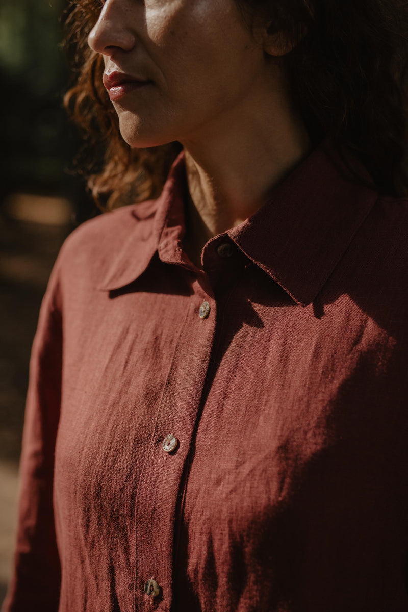 AmourLinen Odense Casual Linen Shirt | Multiple Colours