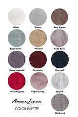 Immaculate Vegan - AmourLinen Sahara Linen Suit Set | Multiple Colours