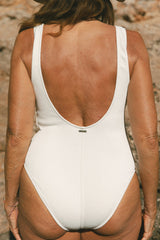 Immaculate Vegan - Balmins Recycled Polyamide One-piece Swimsuit | Nude