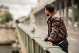 Immaculate Vegan - ASHOKA Paris Blouson Aviateur Roland  homme  marron