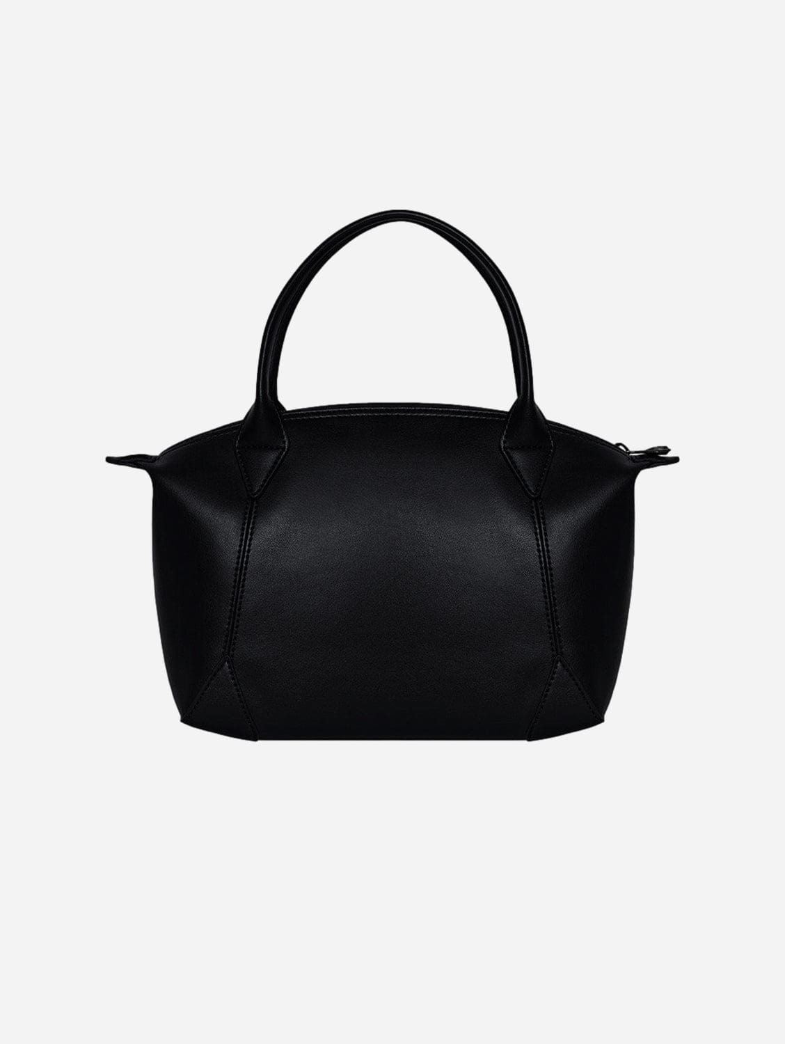 ASHOKA Paris Pretty Apple Skin Vegan Leather Shoulder Bag | Black