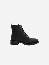 Immaculate Vegan - COG Athena Women's Cereal Leather Vegan Ankle Boots | Black