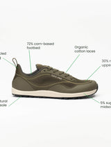 Immaculate Vegan - Bahé Revive Adapt Grounding Barefoot Shoe (Women's) - Forest