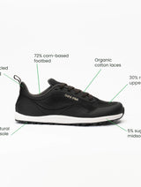 Immaculate Vegan - Bahé Revive Adapt Grounding Barefoot Shoe (Men's) - Midnight