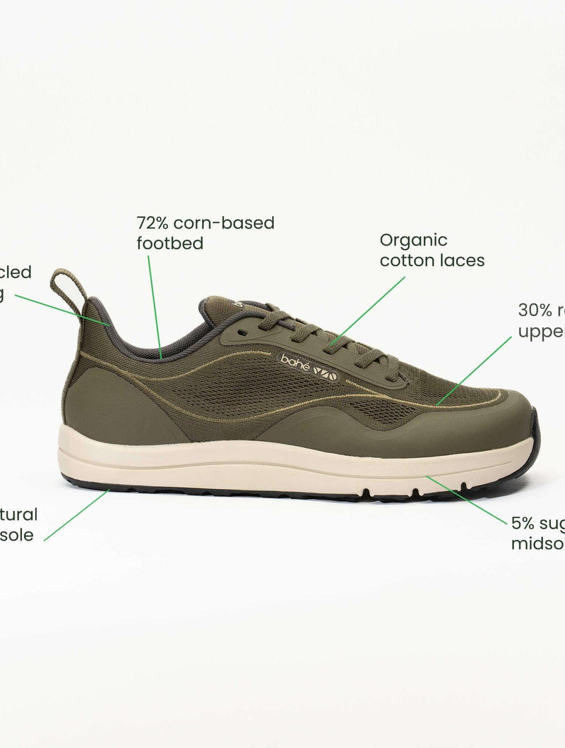 Bahé Revive Endurance Grounding Barefoot Shoe (Men's) - Forest