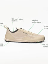Immaculate Vegan - Bahé Revive Flex Grounding Barefoot Shoe (Men's) - Stone