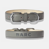 Immaculate Vegan - Barc London Ash Grey Dog Collar, Harness & Lead Set