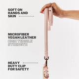 Immaculate Vegan - Barc London Blush Pink Dog Collar & Lead Set