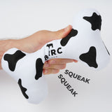 Immaculate Vegan - Barc London Cow Squeaky Dog Bone Toy