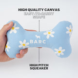 Immaculate Vegan - Barc London Daisy Squeaky Dog Bone Toy