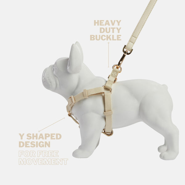 Barc London Ivory Off White Dog Harness