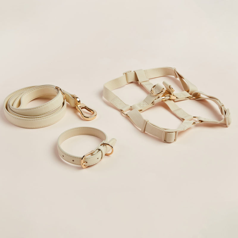 Barc London Ivory Off White Dog Harness