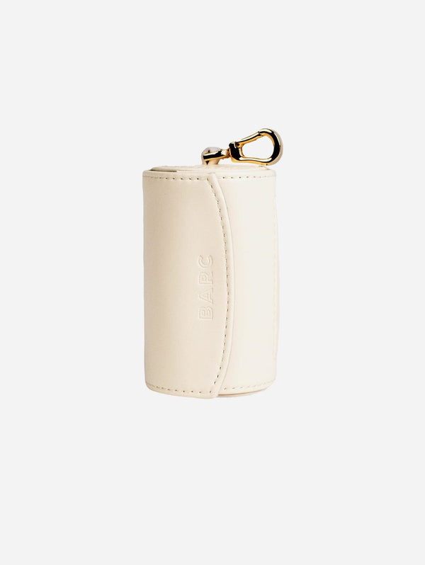 Barc London Vegan Leather Waste Bag Holder | Ivory