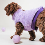 Immaculate Vegan - Barc London Lilac Sherpa Fleece Dog Vest