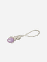 Immaculate Vegan - Barc London Lilac Tennis Ball and Rope Dog Tug Toy