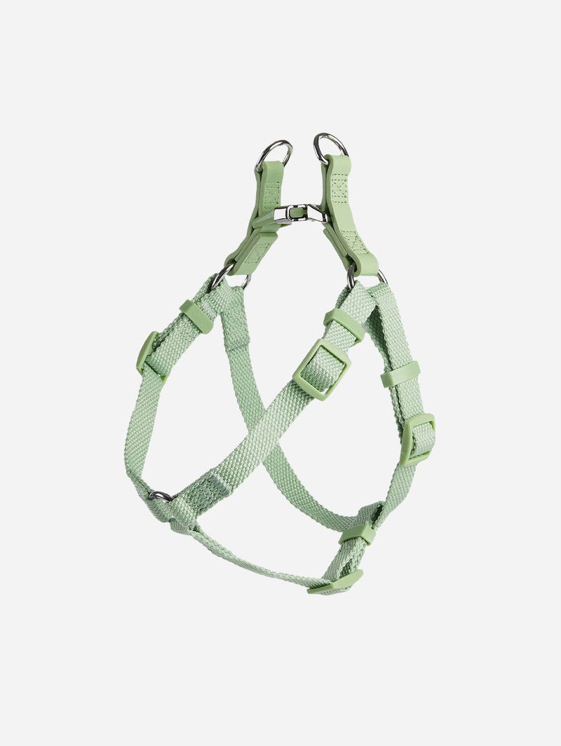 Barc London City Vegan Leather & Nylon Dog Harness | Lush Green XS