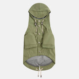 Immaculate Vegan - Barc London Original Khaki Green Dog Raincoat