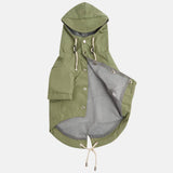 Immaculate Vegan - Barc London Original Khaki Green Dog Raincoat