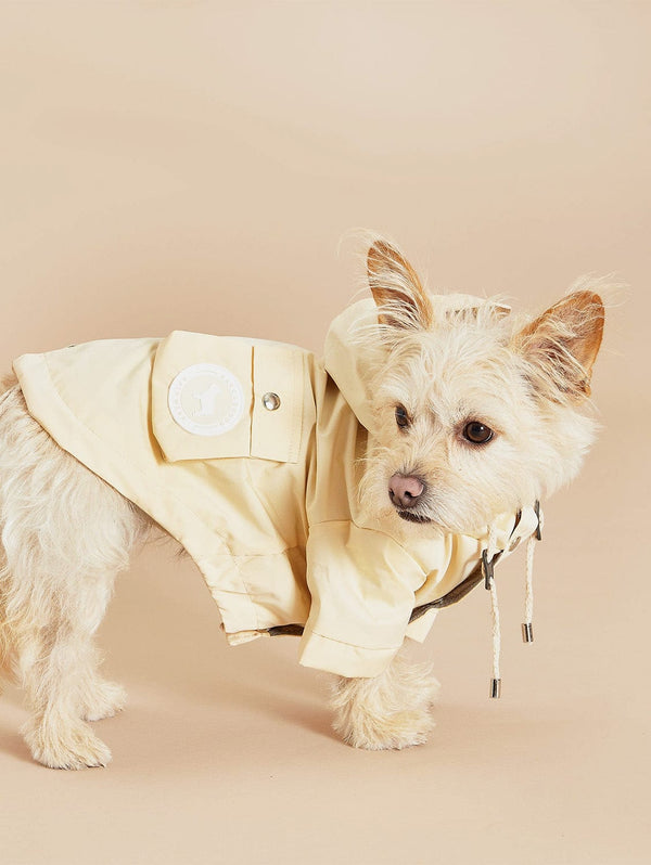 Barc London Original Water-repellant Dog Raincoat | Yellow XS