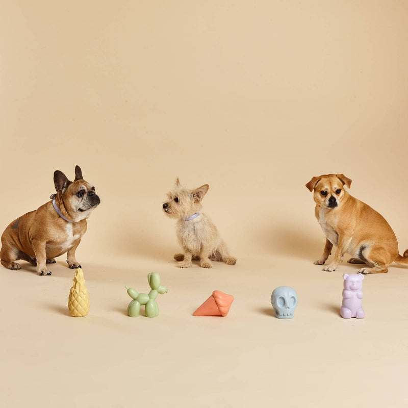 Barc London Pineapple Shaped Squeaky Dog Toy