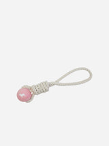 Immaculate Vegan - Barc London Pink Tennis Ball and Rope Dog Tug Toy