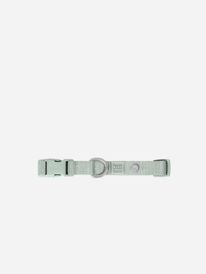 Barc London Essential Nylon Fabric Dog Collar | Pistachio Green XS