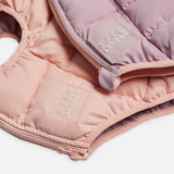 Immaculate Vegan - Barc London Reversible Dog Puffer Jacket: Pink & Lilac