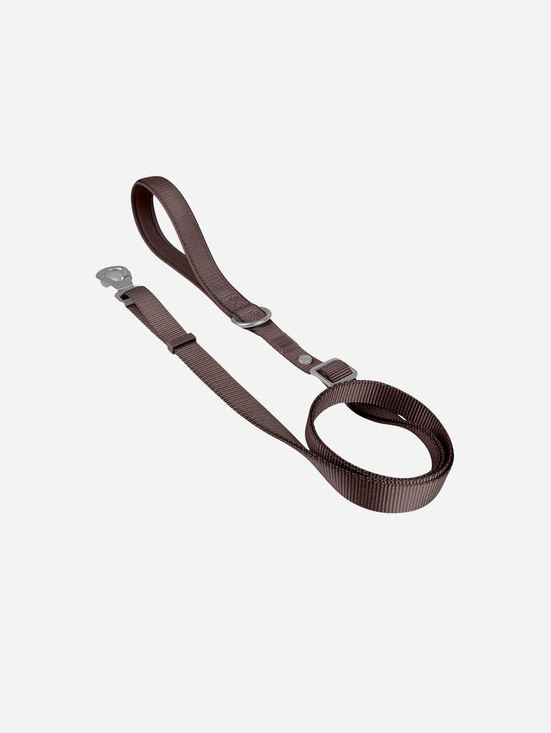 Barc London Essential Nylon Adjustable Lead | Russet Brown