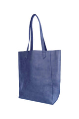 Immaculate Vegan - Canussa Basic Vegan Leather Everyday Tote Bag | Navy Blue