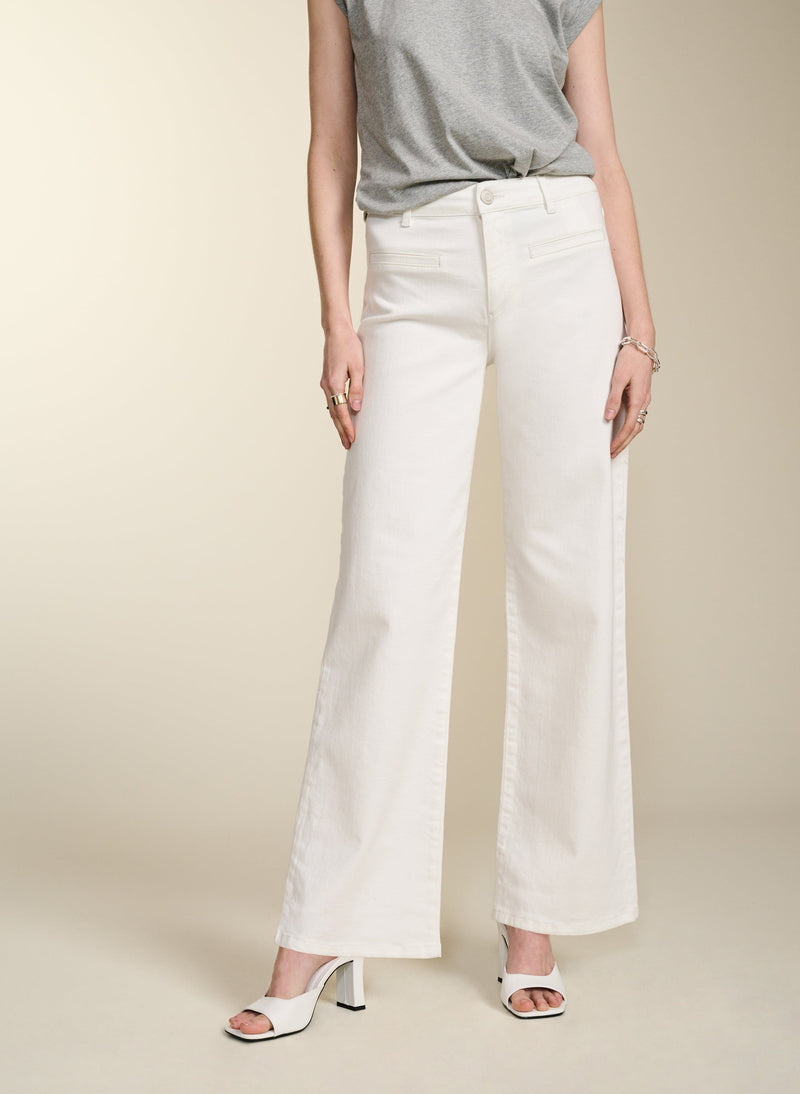 Baukjen Baukjen Organic Cotton Pocket Wide Leg Jeans