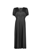 Immaculate Vegan - Baukjen Cathy Satin V-Neck Midi Dress