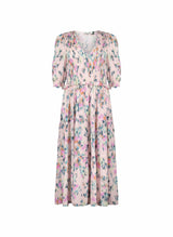 Immaculate Vegan - Baukjen Florence Smocked Cuff Midi Dress