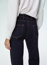 Immaculate Vegan - Baukjen Organic Cotton Boyfriend Jeans | Dark Denim