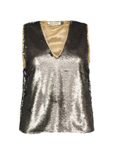 Immaculate Vegan - Baukjen Ourania Recycled Sequin V-Neck Top