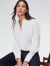 Immaculate Vegan - Baukjen Annika TENCEL™ Blouse | Pure White Pure White / UK6 / EU34 / US2