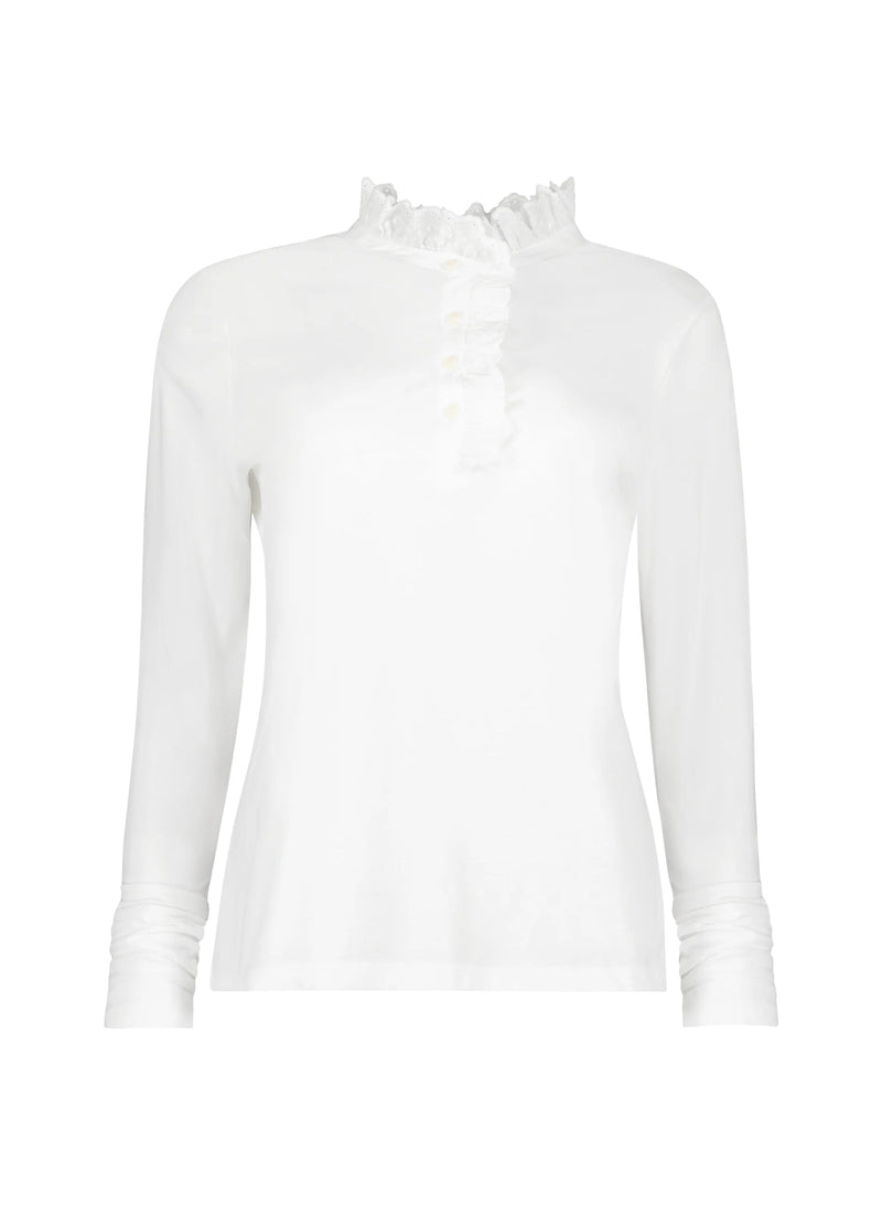 Baukjen Tricia Organic Cotton Top | White
