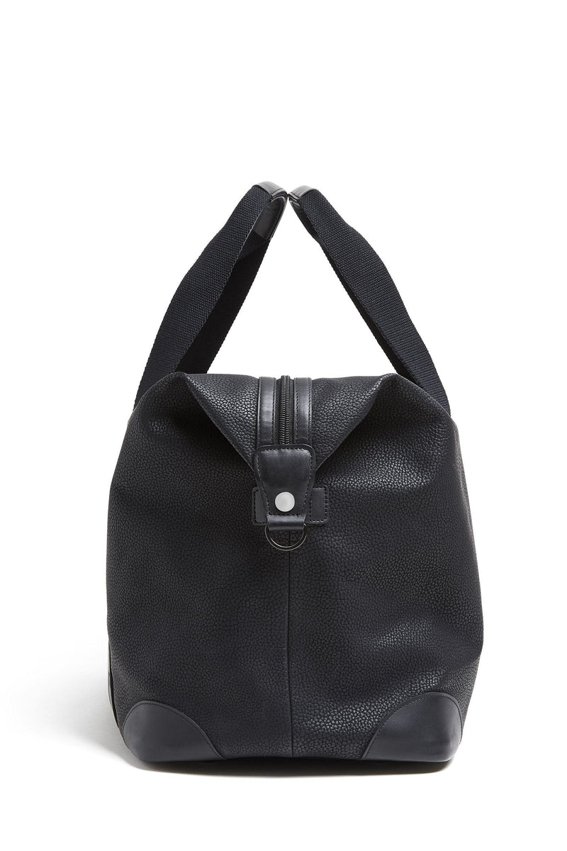 Becket London The Fraser Vegan Leather Holdall Bag | Black