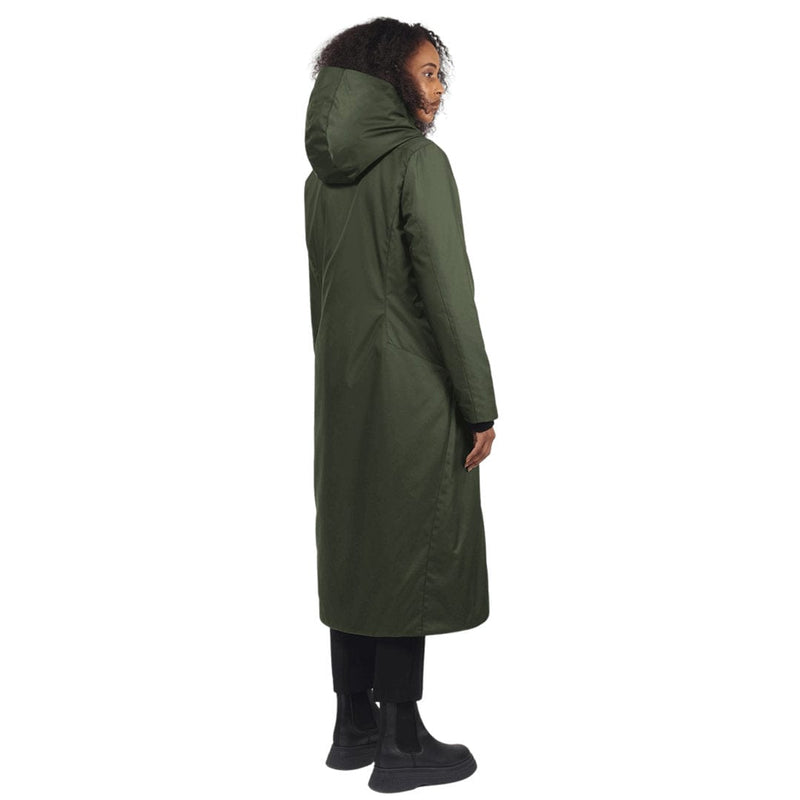 BEDI Orsola Women's Vegan Extended Parka | Multiple Colours Evergreen / XS