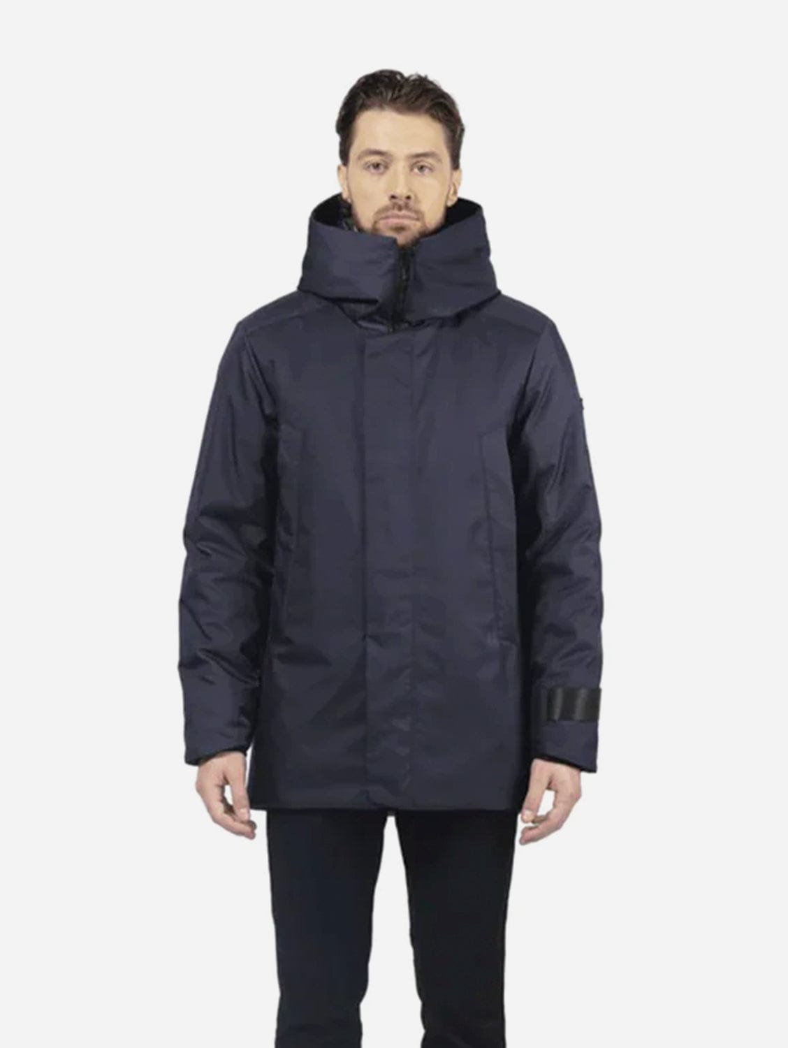 BEDI Yvon Men's Econyl® Mid-Length Winter Coat | Multiple Colours Navy / M