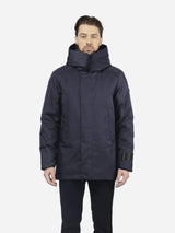 Immaculate Vegan - BEDI Yvon Men's Econyl® Mid-Length Winter Coat | Multiple Colours Navy / M