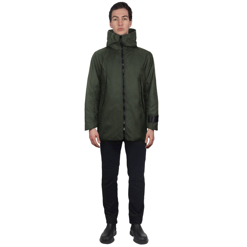 BEDI Monsoon Unisex Vegan Raincoat | Multiple Colours XXS / Evergreen