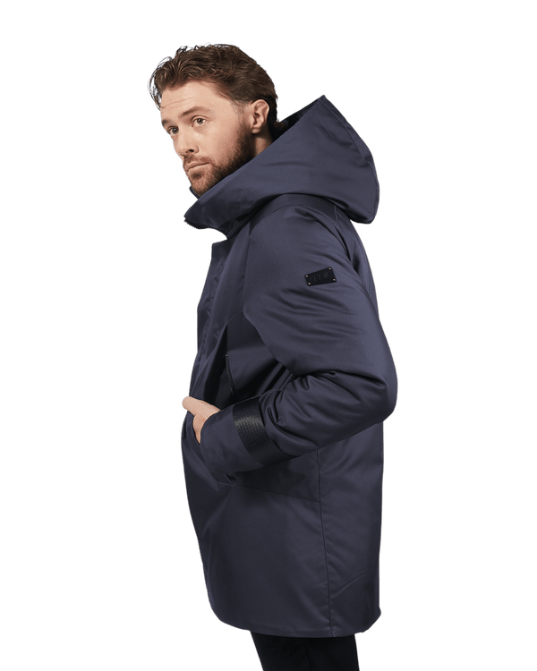 BEDI Yvon Men's Econyl® Mid-Length Winter Coat | Multiple Colours