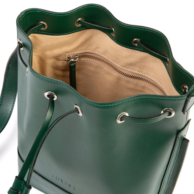 betterleather collective Ivy Bucket Bag | The Daphne Apple Skin
